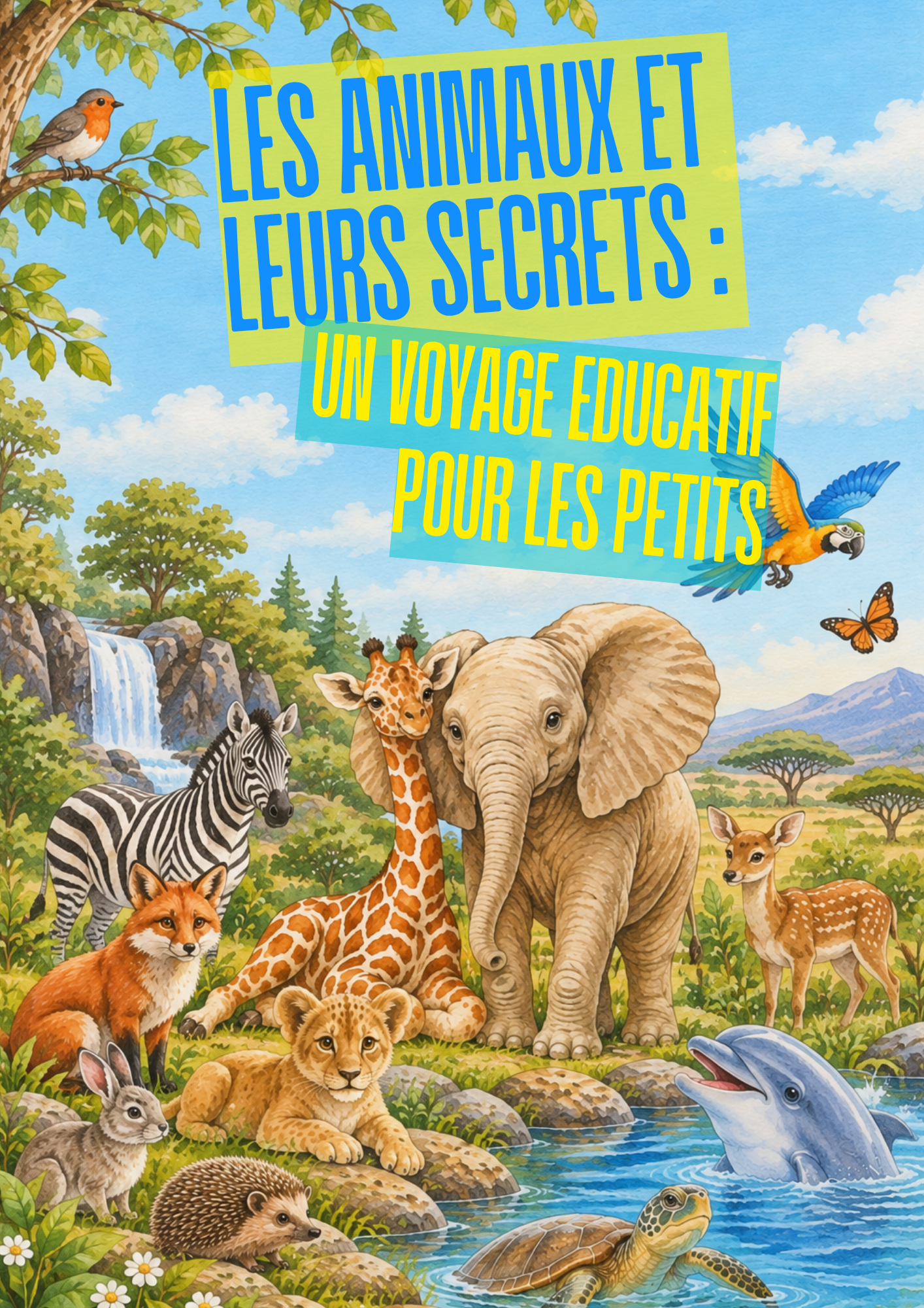 Les Animaux et Leurs Secrets : Un Voyage Éducatif pour les Petits
