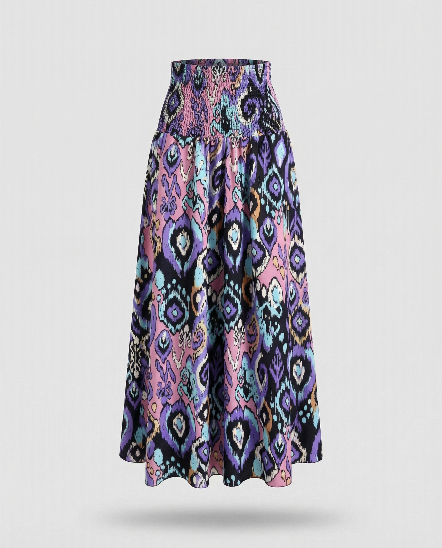 COSMELIA™ – Jupe Longue Imprimé Univers