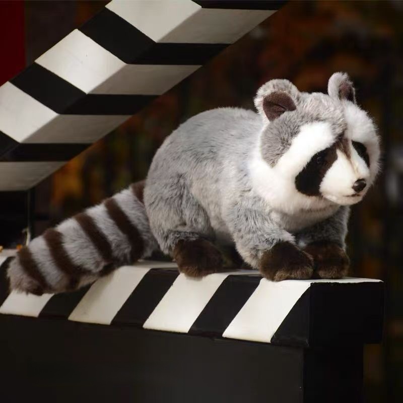 RACCOLIA™ – Peluche Raton Laveur Ultra Douce