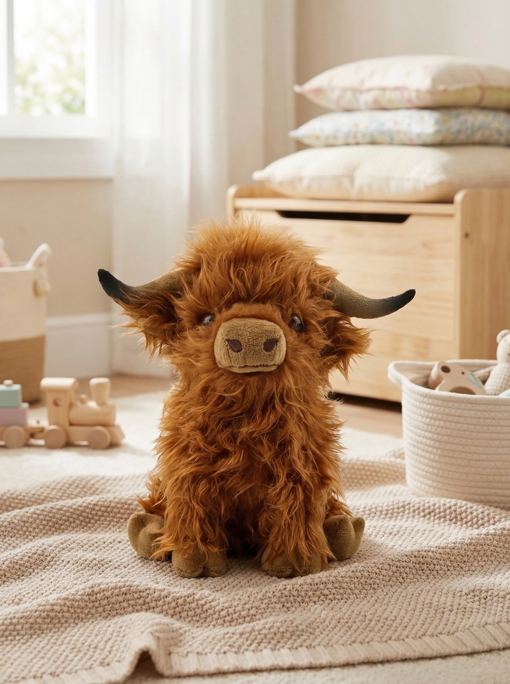 HIGHLY™ – Peluche Vache Highland